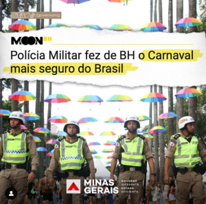 fotos de policias militares em ilustração ao concurso para pmmg de 2024 no artigo do cabo Kainan Belato